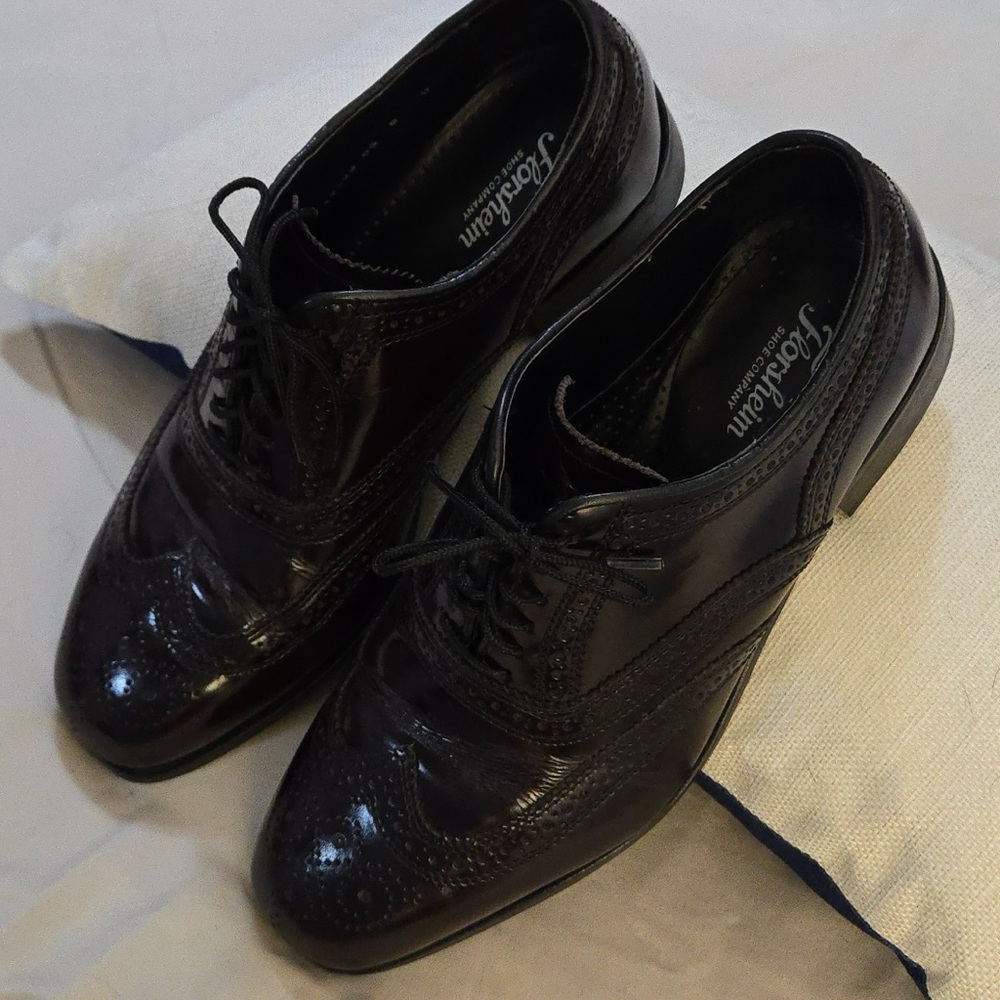 Florsheim Men’s Lexington Wingtip Oxford 17066-05, Size 9D